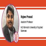 Interview Rajeev Prasad Assistant Professor at M S Ramaiah University of Applied Sciences Bangalore